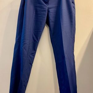Bright blue Express Columnist Ankle Pant size 4P